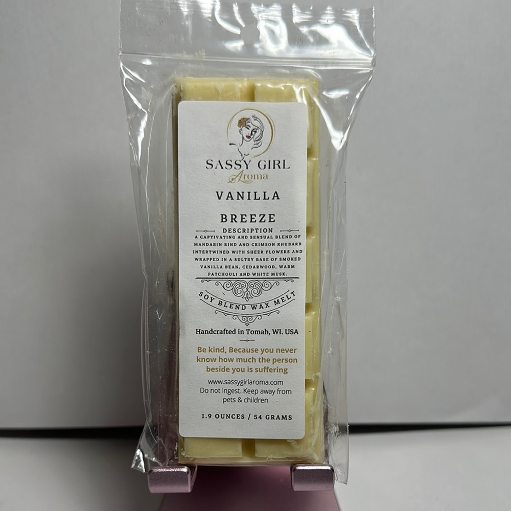 Sassy Girl Aroma Vanilla Breeze Wax Melts